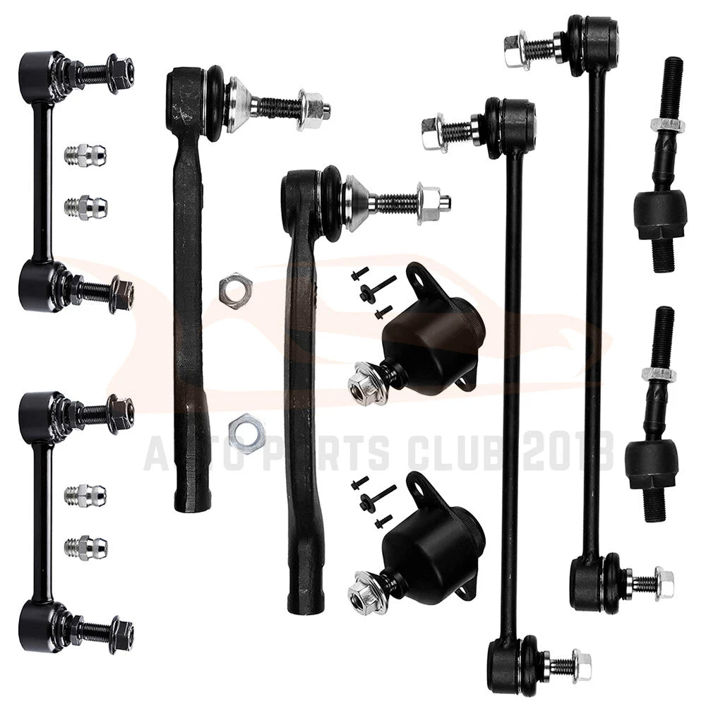 Set of 10 Lower Ball Joints for Volvo S60 S80 V70 (2001–2007)
