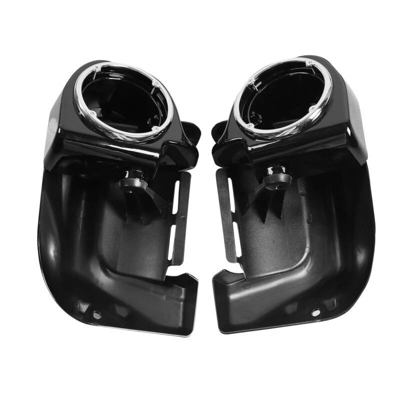 Lower Vented Leg Fairings with Speaker Box Pods for Harley Road King (1983–2013)