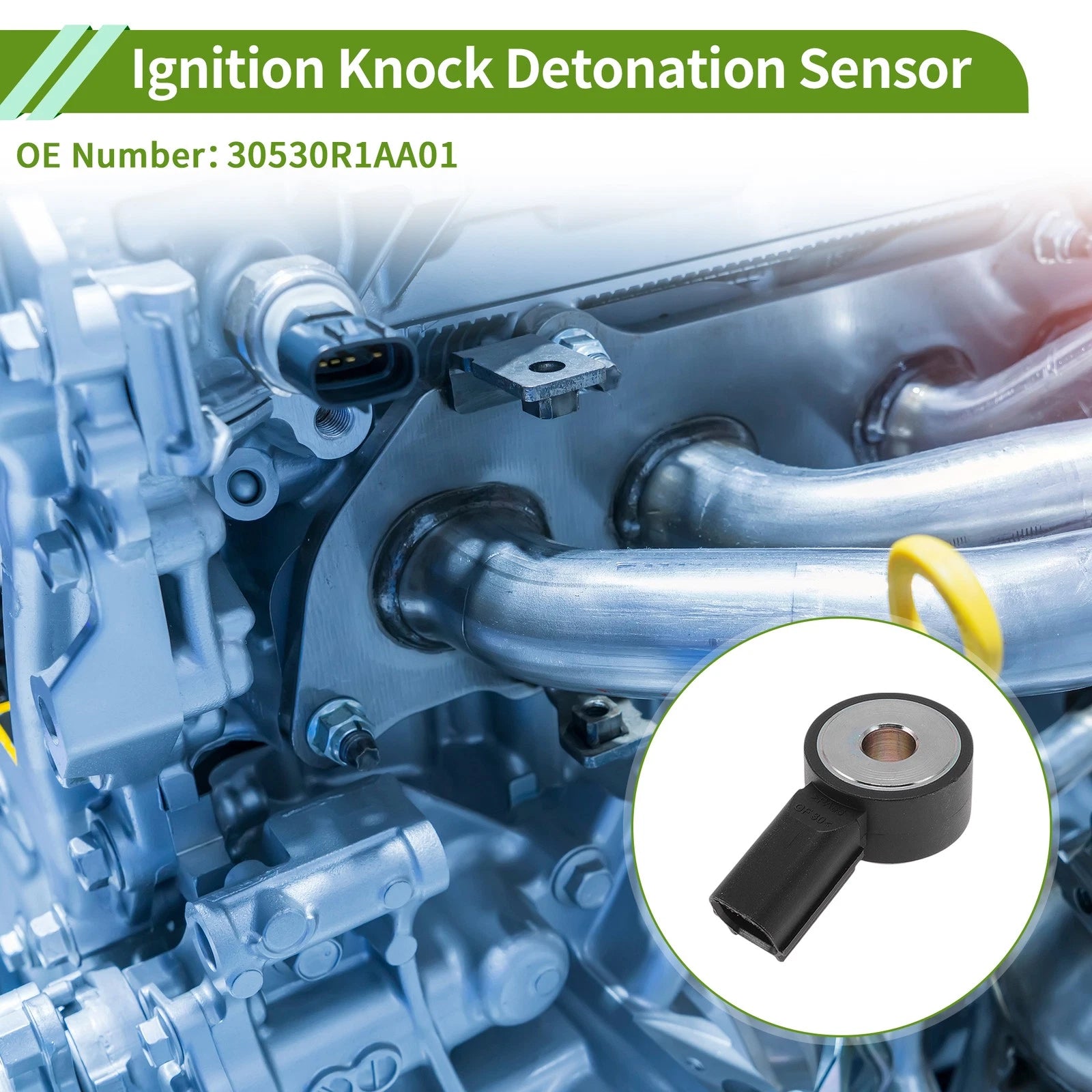 Ignition Knock Detonation Sensor No.30530R1AA01 for Honda Accord 2.4 (2014)