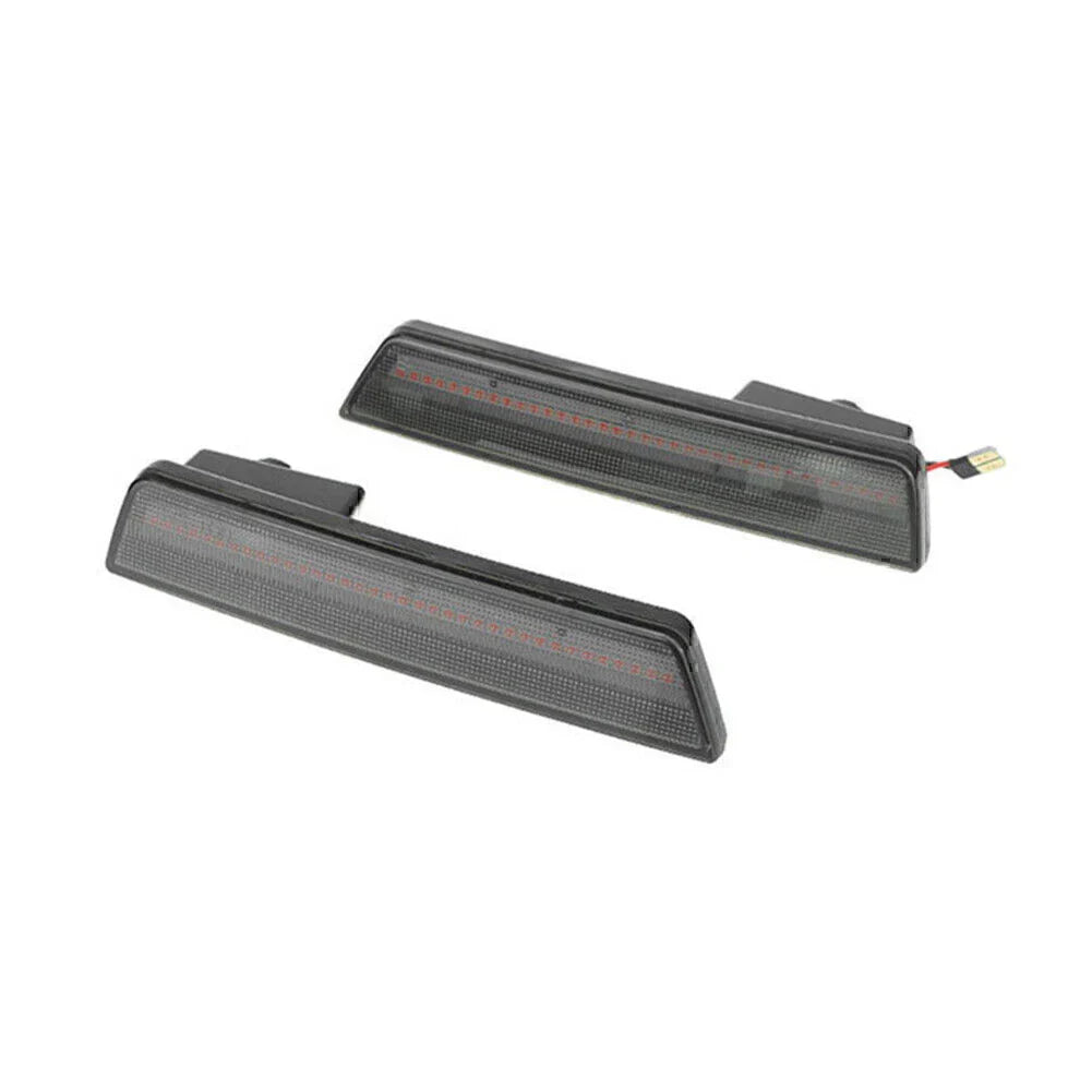 Red LED Rear Side Marker Lights for Dodge Challenger, Charger (2008-2014)