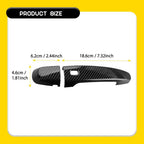 Carbon Fiber Door Handle Cover Trim for Chevrolet Camaro (2016–2023)