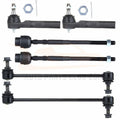 Set of 6 Tie Rods and Sway Bar Links for Chevrolet Malibu (2004–2012)