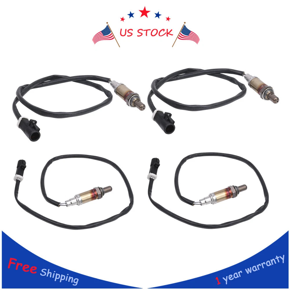 Set of 4 O2 Oxygen Sensors for Ford F-150 F-250 (2004–2008)