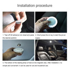 LED Mini Wireless Interior Reading Light for Car Roof Room