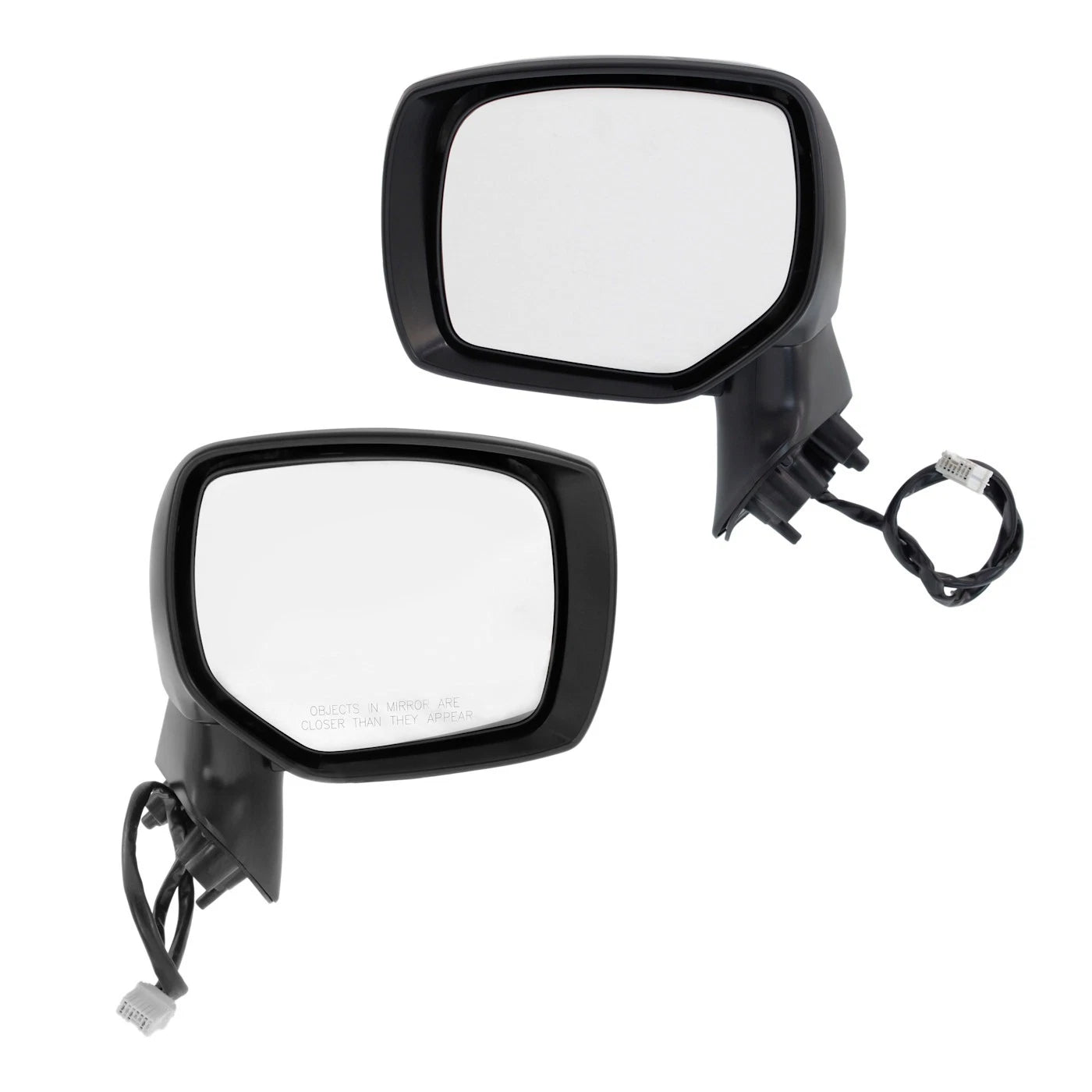 Power Mirrors for Subaru Forester (2014–2018) Left & Right Textured Black