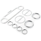 Radio Gauge Inner Fairing Trim Kit for Harley Electra Glide, Street Glide (1996–2013)