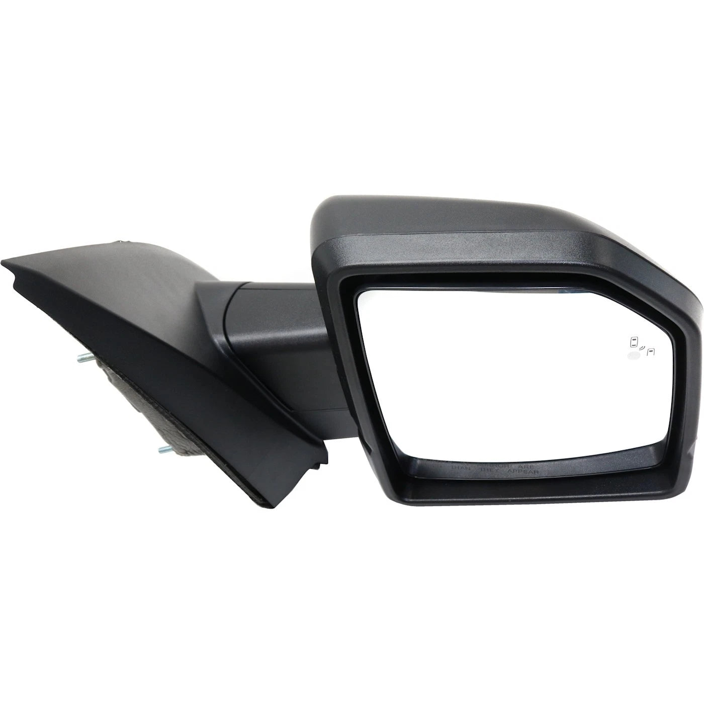 Set of 2 Mirrors for Ford F-150 (2015–2018) with Puddle Light, Textured Black