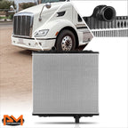 Aluminum Core 2-Row Radiator for Kenworth T700 T2000/Peterbilt 367 387 587 (2008–2013)
