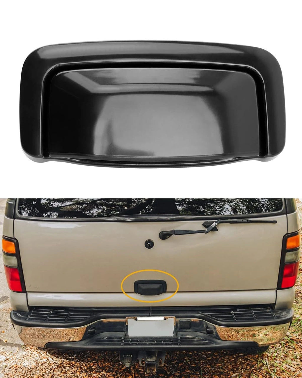 Tailgate Liftgate Handle for GMC Yukon XL, Chevy Suburban (2000–2006)