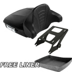 Chopped Trunk Pad Mount Rack for Harley Touring Electra Glide (2014–2026)