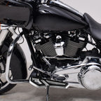 Front Driver Floorboard Footboard & Bracket for Harley Electra Glide (2014–2024)