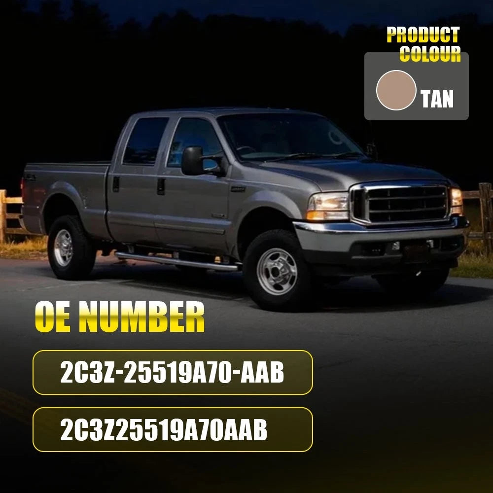 OEM Tan Overhead Console for Ford F-250 F-350 Super Duty (2002–2004)