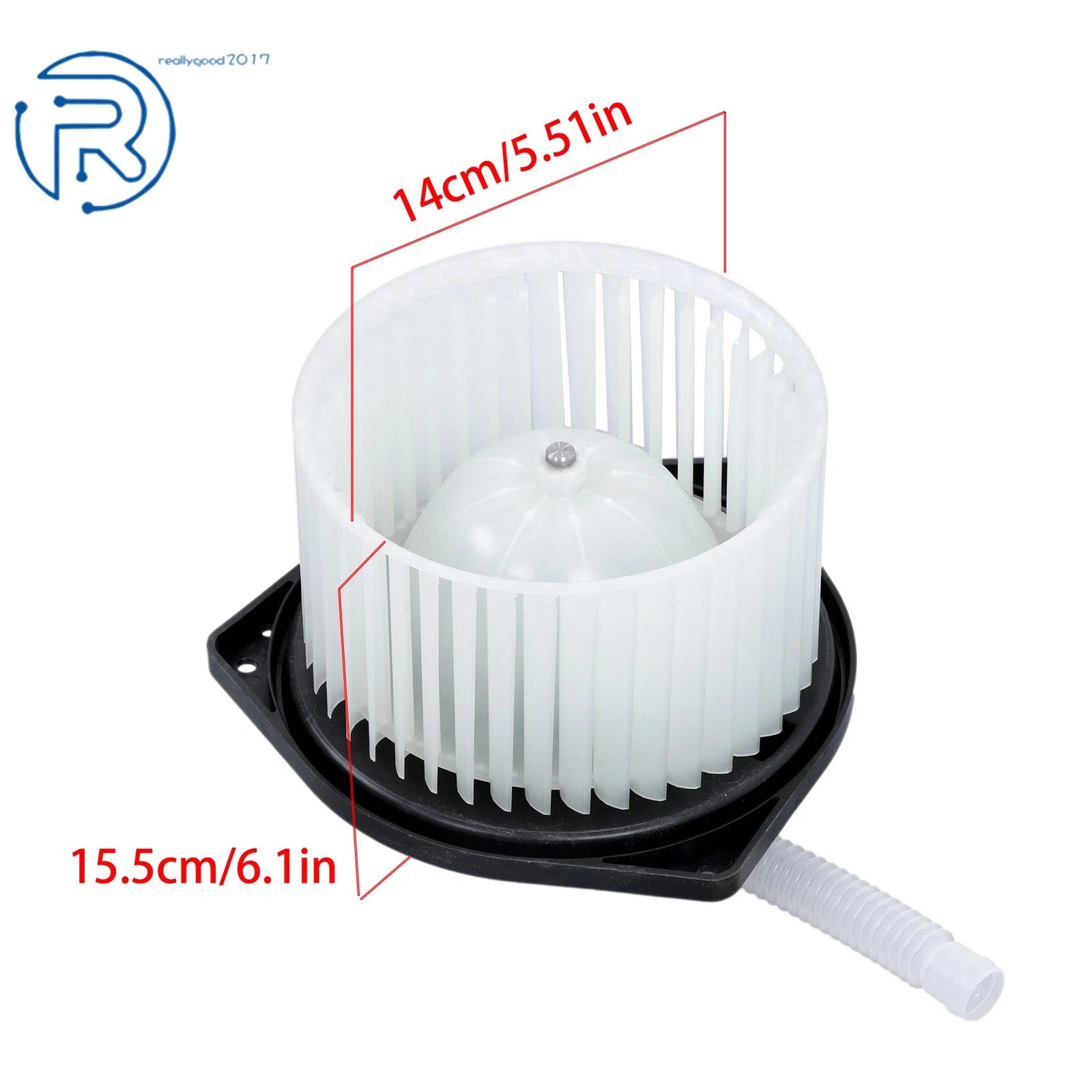 AC Heater Blower Motor w/ Fan Cage for Mitsubishi Lancer, Outlander (2008–2017) 700239