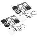 2X Carburetor Rebuild Jet Kit for Yamaha Wave LS LX GP SUV (1200)