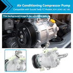 Aircon Compressor Pump for Suzuki Swift FZ (2011–2016) 1.4L 1.6L