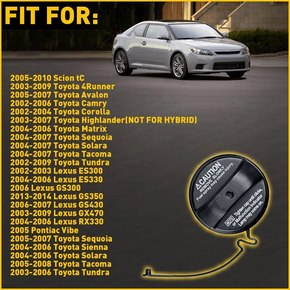 Fuel Tank Door Cover for Toyota 4Runner Avalon Camry (2003–2009)