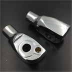 Chrome Foot Pegs Adapter for Yamaha Road Star (1999–2006)