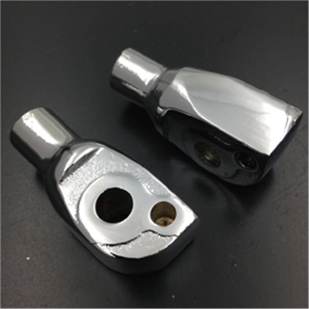 Chrome Foot Pegs Adapter for Yamaha Road Star (1999–2006)