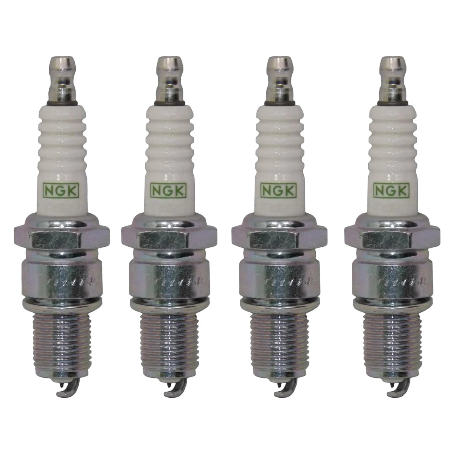 Set of 4 NGK G-Power Platinum Spark Plugs 2869 for Chevrolet Vega (1971–1977)