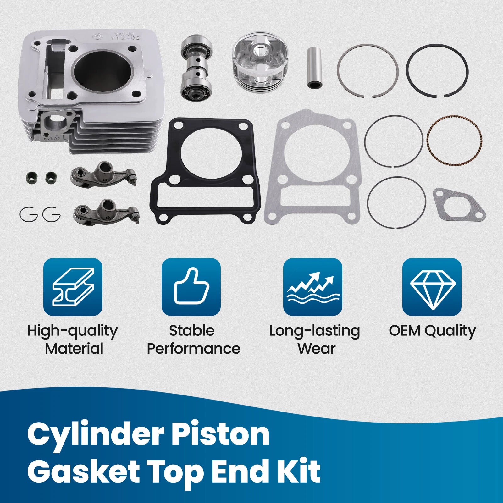 Big Bore 150CC Cylinder Piston Kit for Yamaha TTR125 (2000–2009)