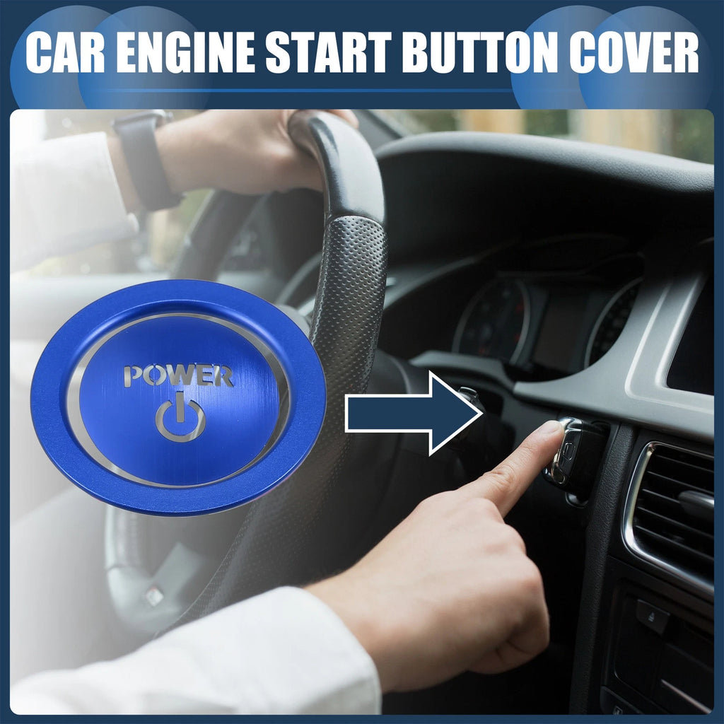 Set of 1 Engine Start Stop Button Cover for Toyota 