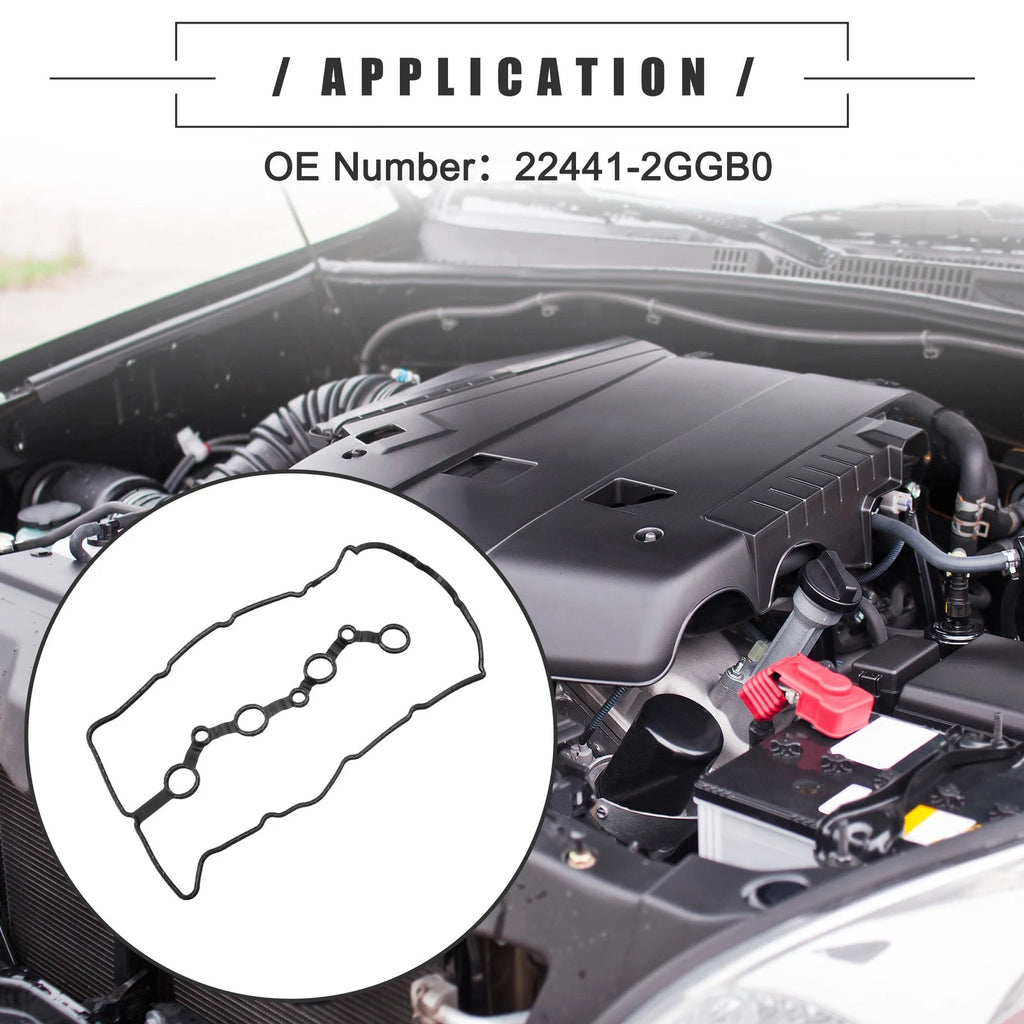 Valve Cover Gasket Seal for Hyundai Sonata Santa Fe 2.0L 2.4L (2019–2020) 22441-2GGB0
