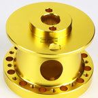 Gold Aluminum 6-Hole Steering Wheel Hub Adaptor for Mazda Miata/RX-7/RX-8/626