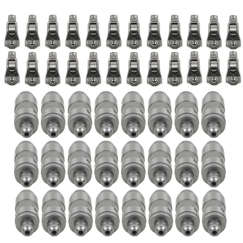 Set of 24 Rocker Arms & 24 Valve Lifters for Ford F-150, Lincoln Navigator (2004–2008)