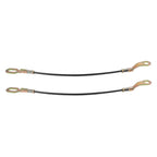 2x Tailgate Strap-Cable for Ford Ranger-Mazda (2011–2019)