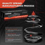 2X Front Coil Springs for BMW E46 3-Series (1998-2004)