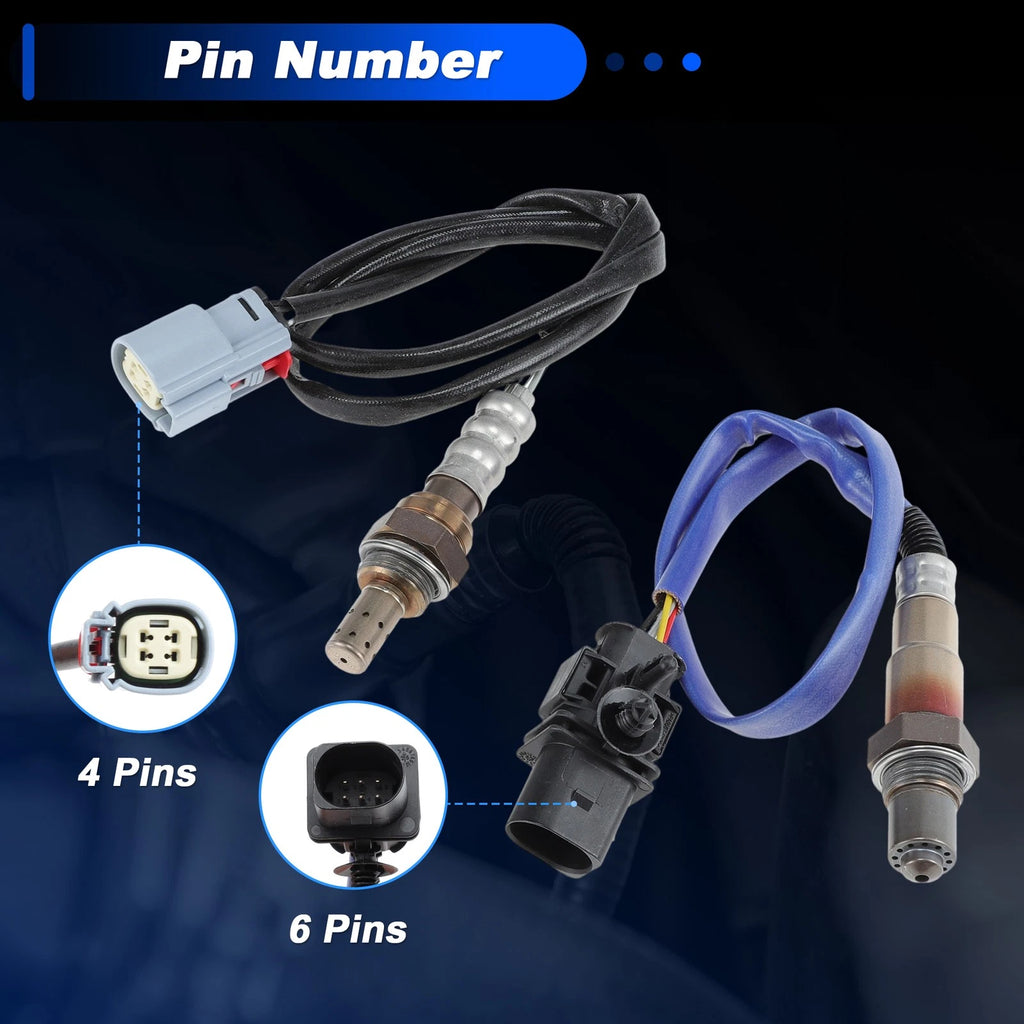 Upstream & Downstream O2 Sensors for Ford Fusion 2.0L (2013–2020) 2345068/2344578 2pcs