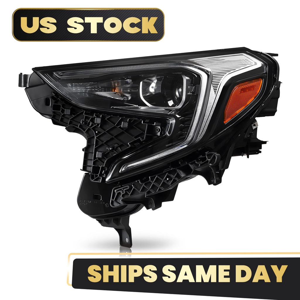 HID/Xenon Headlight with LED DRL for GMC Terrain (2018–2021) - Driver Side