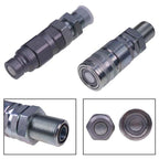 Flat Face Coupler Kit for Caterpillar 416F 420F 430F 906H 907H