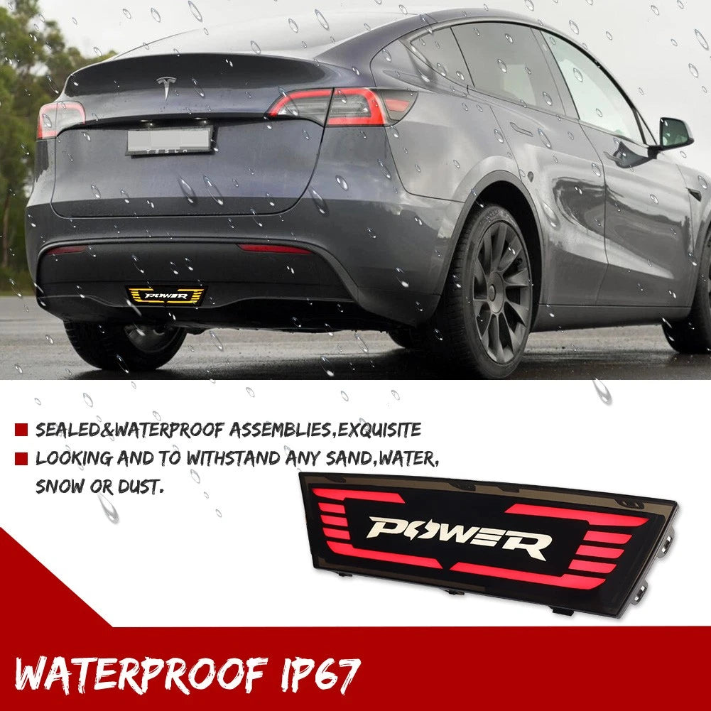 Rear Bumper LED 3rd Tail Stop Light for Tesla Model Y (2020–2024)