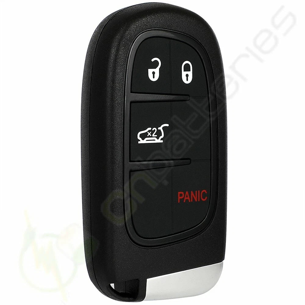 2X Key Shell Case Fob for Jeep Cherokee (2014–2020)