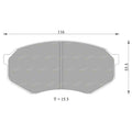 Front Disc Brake Pad Set for Toyota Hilux RN90 2wd (1989���1998)
