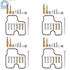 Carburetor Gaskets Rebuild Kit for Honda CBR600F CBR 600F F4 (1999–2000)