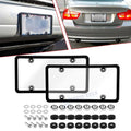 Car Clear License Plate Covers for Standard US Plates Fits 2011–2024