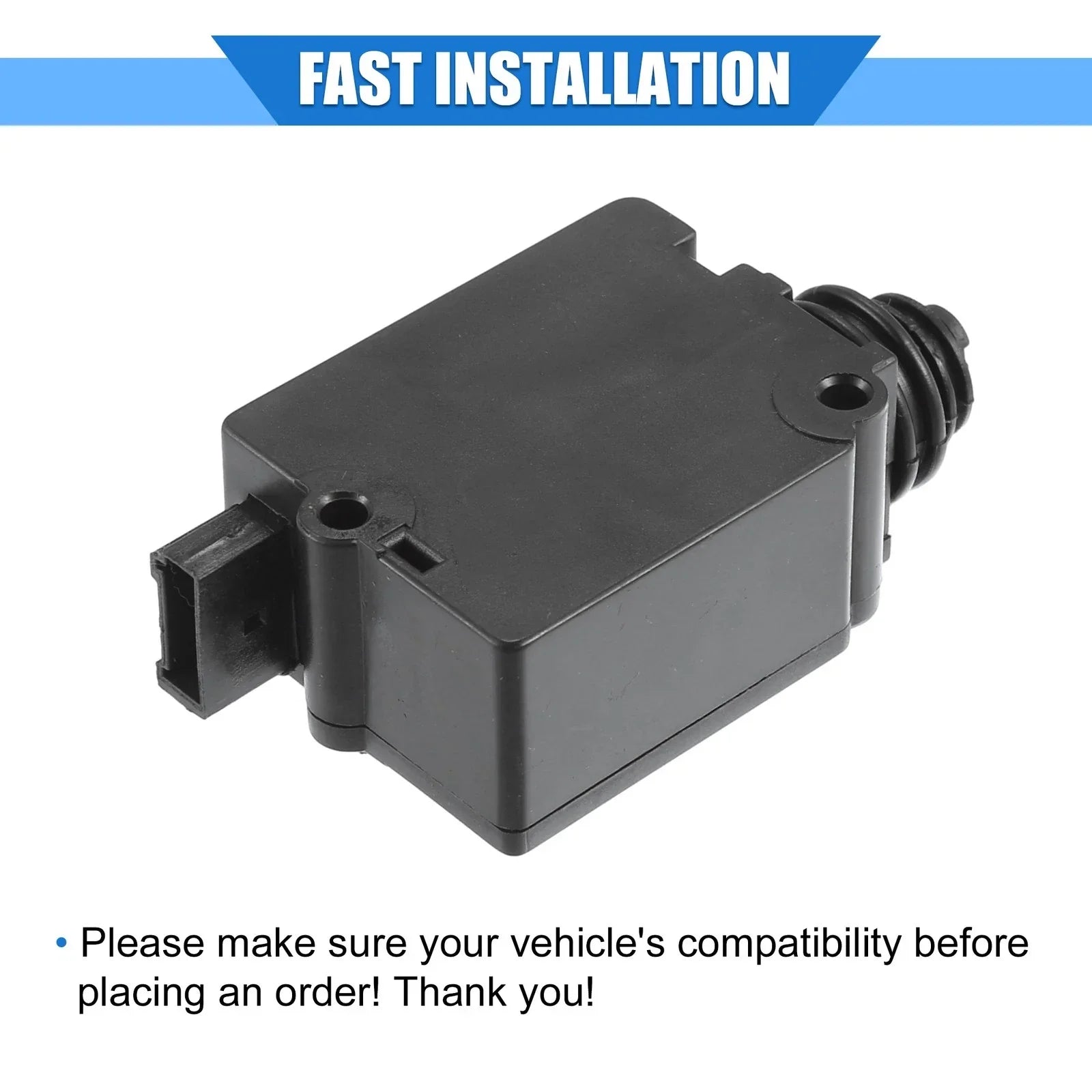 Tailgate Trunk Lift Lock Actuator for BMW 525i (2001-2003) Black