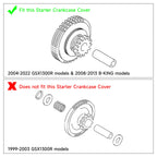 Starter Cover Crankcase for Suzuki Hayabusa GSX1300R (2004–2024)