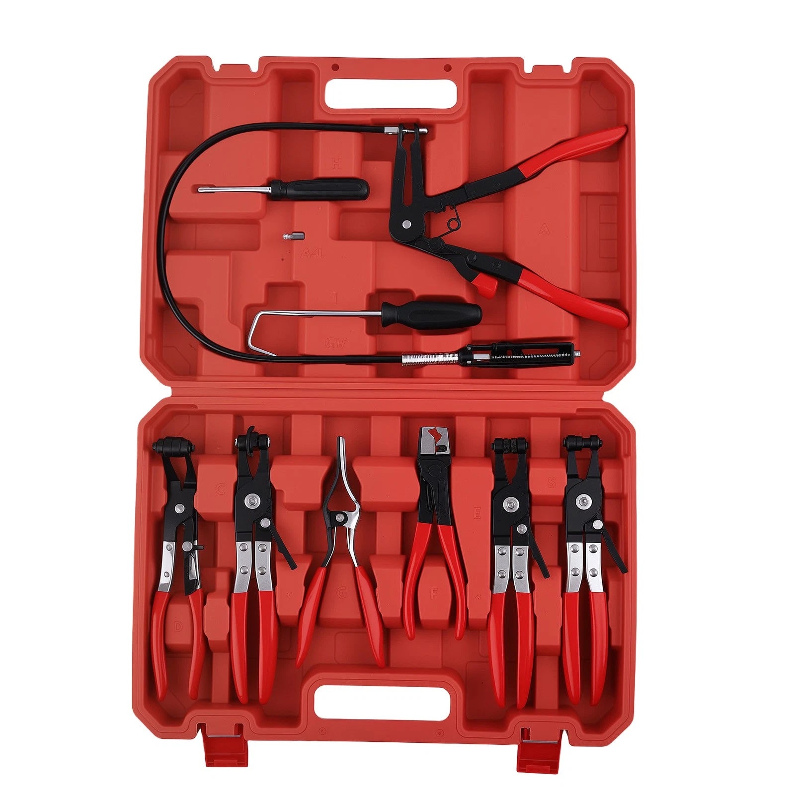 9PCS Hose Clamp Pliers Set for Automotive Cooling System Repair