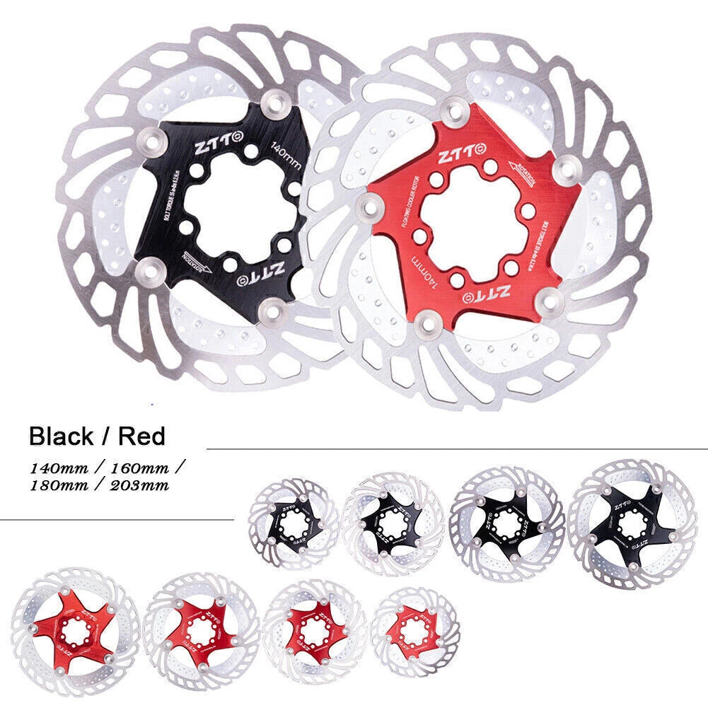 ZTTO Floating Brake Disc Rotor for MTB Gravel Road Bike (203/180/160/140mm)