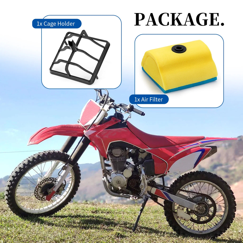 Air Filter & Cage Holder for Honda CRF150F CRF230F (2003-2019)