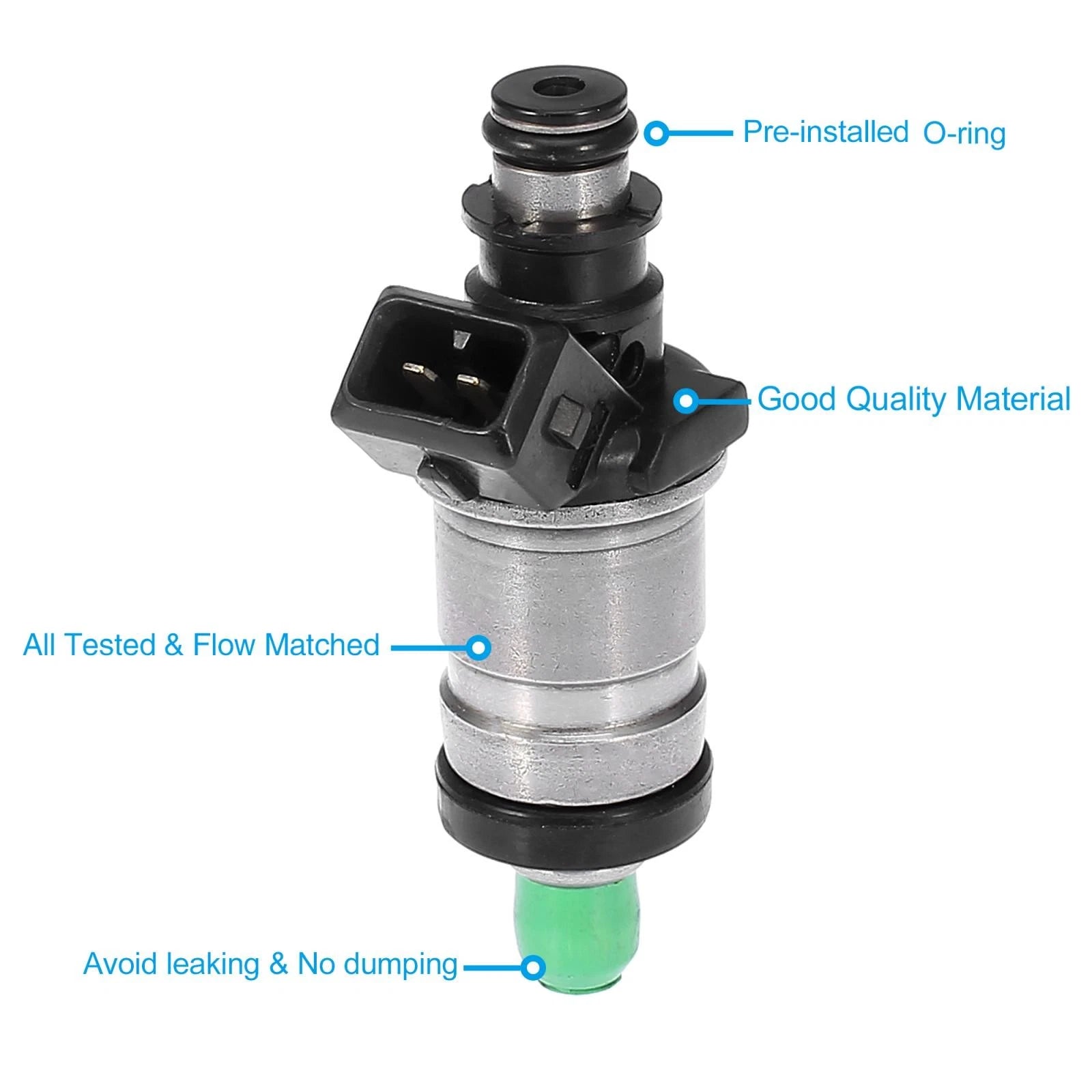 Fuel Injector 06164-PJ0-L00 for Honda Prelude Accord Acura Integra Legend