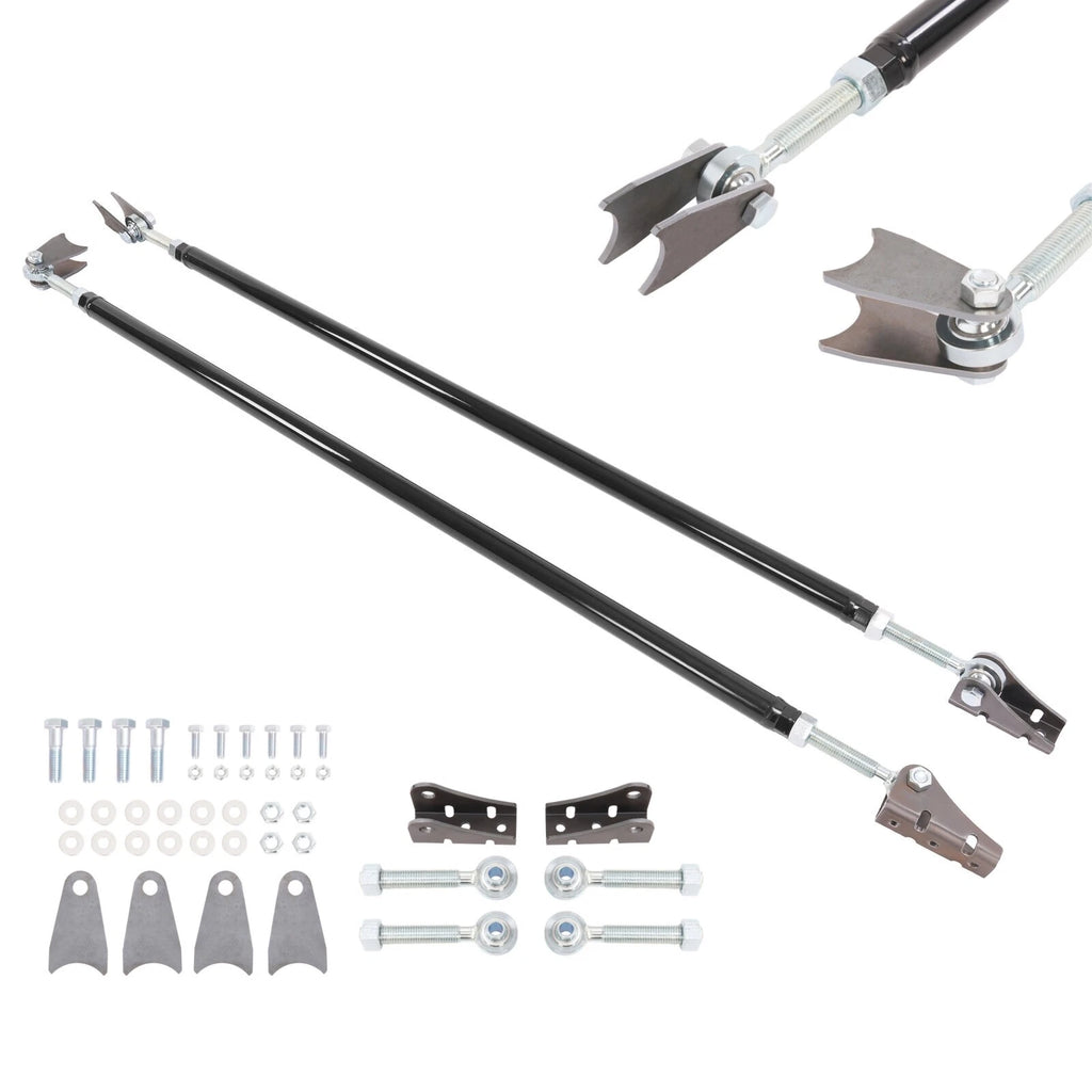 Traction Tie Bar Kit for Dodge/Ford/Chevy Short Bed Truck (2001–2019)