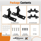 Seat Mounting Bracket & Bolt for Jeep Wrangler YJ/CJ (1976–1995)