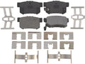 Set of 4 Rear Brake Pads for Suzuki SX4 (2007–2013) XV933GD