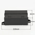 11-Way Relay Fuse Box with 6 Relays & 11 Fuses for Car - 12V 40A