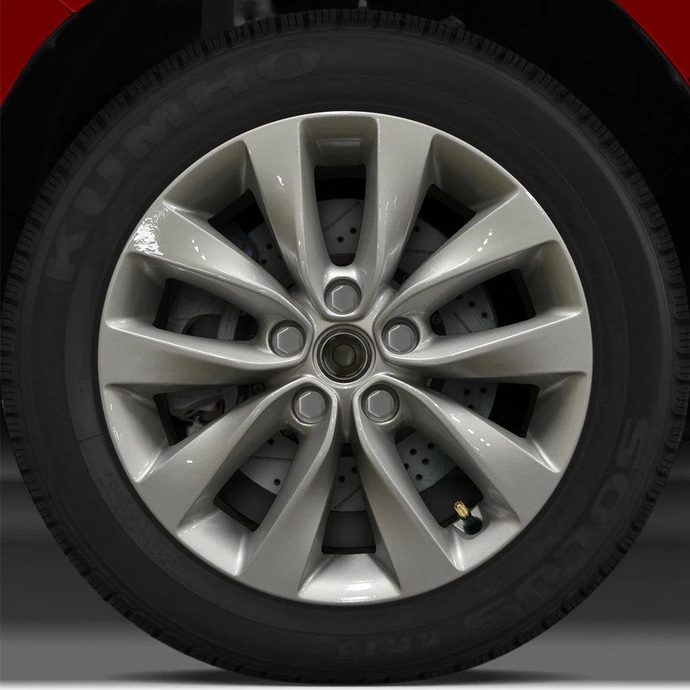 17x7 Factory Wheel (Medium Silver Full Face) for 2016 Kia Optima