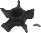 Water Pump Impeller with Key for Suzuki 4 Stroke 2.5 HP Outboard (17461-97J00)